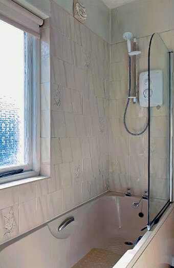 Blocked Shower